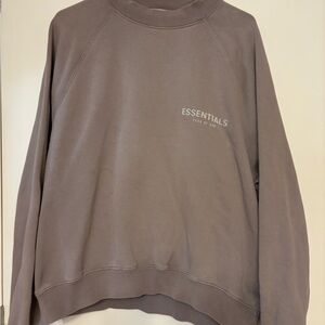 Fear of God Essentials Gray Sweater